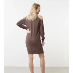 Kleid In Braun -Günstiges Moden Zauber Geschäft yaya kleid in braun 3